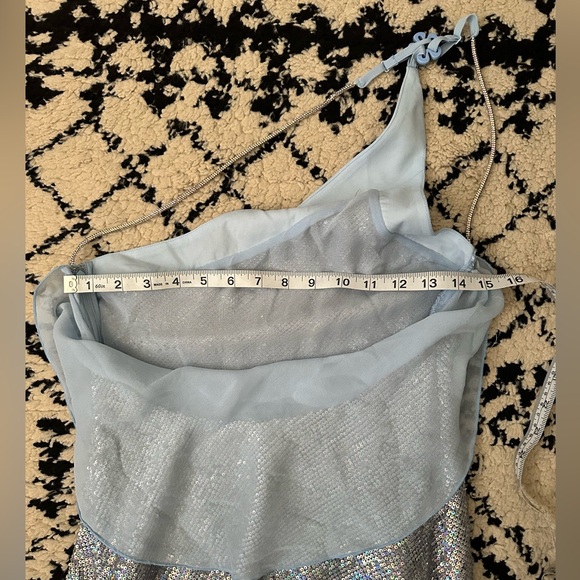 For love and lemons asymmetrical maxi sequence dress - Picture 12 of 16